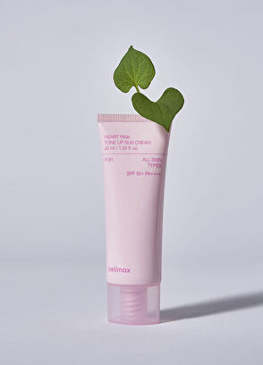 Celimax Heart Pink Tone Up Sun Cream SPF50+ Yatıştırıcı Güneş Kremi 40 ml - 5