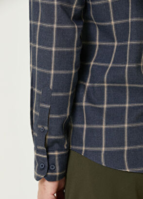 Beymen Club Comfort Fit Lacivert Gömlek - 7