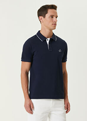 Beymen Club Slim Fit Lacivert Polo Yaka T-shirt - 4