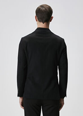 Beymen Club Premium Black Cashmere Jacket - 5