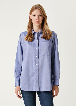 Beymen Club Koyu Mavi Cepli Gömlek - 3