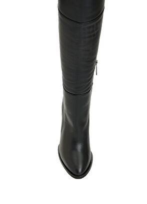 Beymen Club Siyah Kadın Deri Çizme - 9