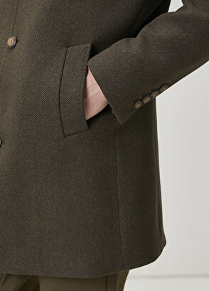 Beymen Club Haki Palto - 7