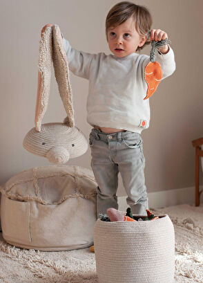 Lorena Canals Rabbit Rita Çocuk Odası Düzenleyici Sepet - 8