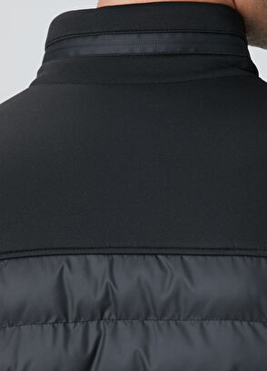 Network Siyah Scuba Garnili Kapitoneli Mont - 7