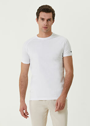 Beymen Club Beyaz Reglan Kollu T-shirt - 3