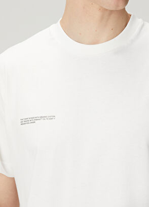 Pangaia White Organic Cotton T-Shirt - 5