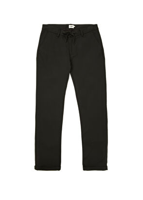 Beymen Club Siyah İri Diyagonal Dokulu Chino Pantolon - 6