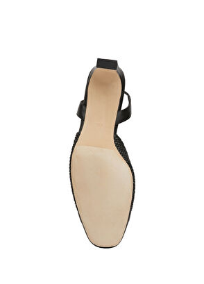 Beymen Club Black Straw Pumps - 6