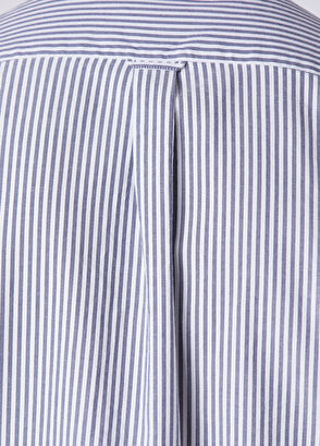 Beymen Club Comfort Fit Lacivert Beyaz Çizgili Oxford Gömlek - 8