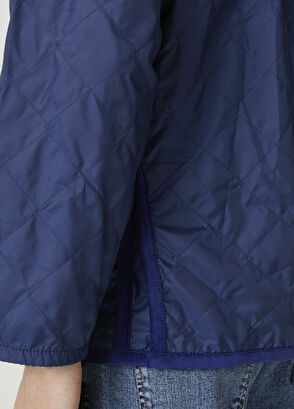 Lavenham Blue Quilted Coat - 7