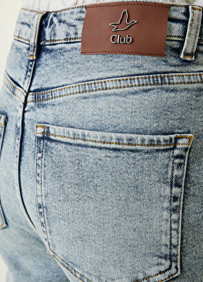 Beymen Club Mavi Straight Leg Jean Pantolon - 4