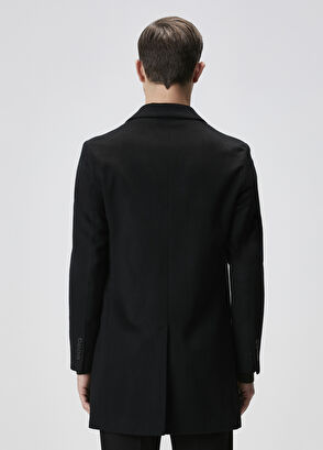 Beymen Club Premium Siyah Kaşmir Palto - 5