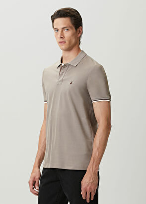 Beymen Club Vizon Ekru Polo Yaka T-shirt - 3