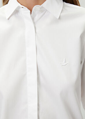 Beymen Club White Basic Poplin Shirt - 6