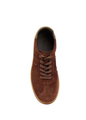 Beymen Club Bordo Slim Tabanlı Kadın Deri Sneaker - 4