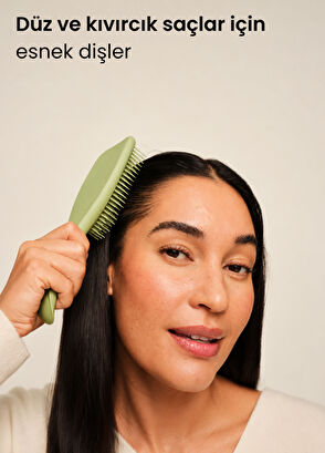 Tangle Teezer Matte Ultimate Detangler Olive Green Hair Detangling Brush - 3