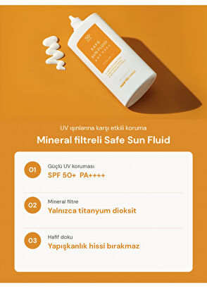 Thank You Farmer Safe Sun Fluid Age 0880 SPF50+ PA++++ Mineral Filter Sunscreen 100 ml - 4