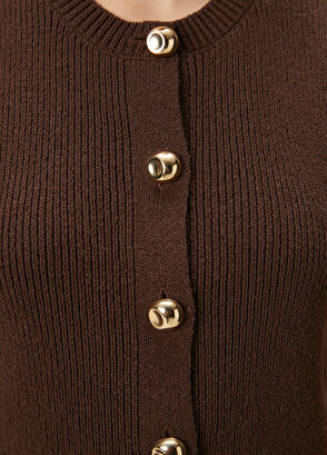 Beymen Club Kahverengi Triko Yelek - 6