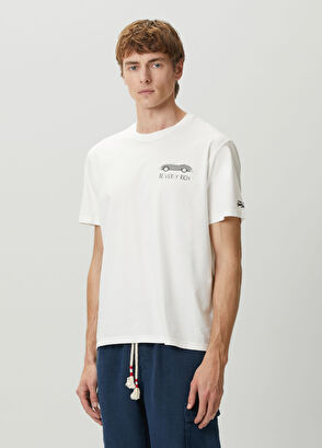 MC2 (Saint Barth) Portofino Açık Kırık Beyaz T-shirt - 3