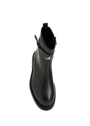 Beymen Club Black Womens Leather Boots - 4