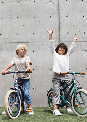 Banwood Classic Vintage Lacivert 2 Tekerlekli 4-7 Yaş Çocuk Bisikleti - 7