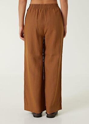 Beymen Club Camel Keten Pantolon - 5