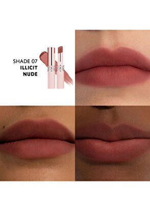 Yves Saint Laurent Lovenude Lip Blusher Kadifemsi Ruj 07 Illicit Nude - 9