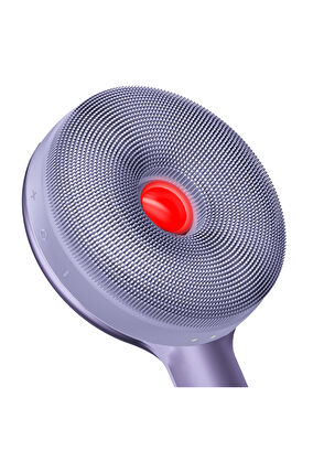 Geske Sonic LED Full-Body Brush 9 in 1 Purple Vücut Cilt Bakım Cihazı - 5