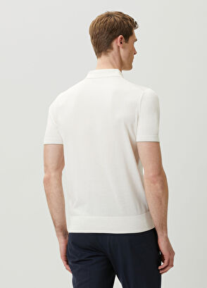 Boss White Silk Polo Knitwear - 4