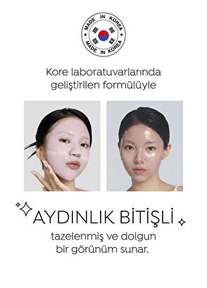 Dermal Seoul Face Gül PDRN Onarıcı Glow Işıltı Veren Eriyen Hidrojel Yüz Maskesi 34 gr - 5