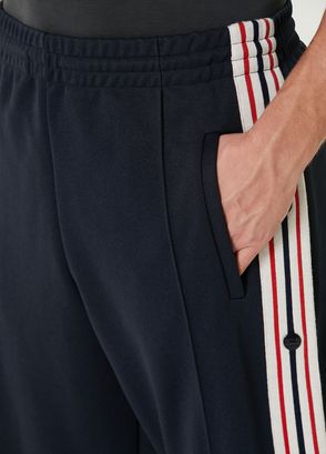 Golden Goose Dark Blue Stripe Jacquard Sweatpants - 4