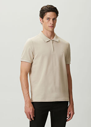 Beymen Club Stone Polo Zippered T-Shirt - 3