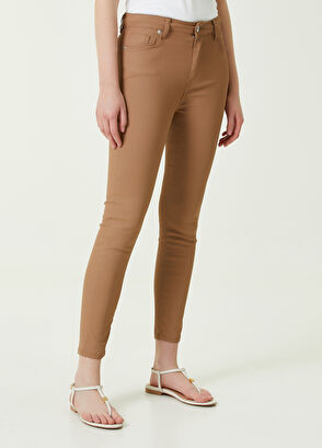 Beymen Club Camel Kaplamalı Skinny Jean Pantolon - 3