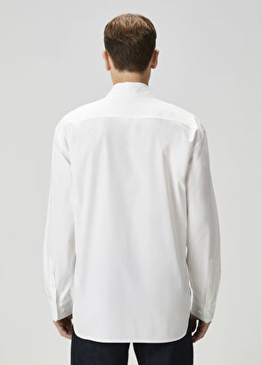 Dries Van Noten Beyaz Gömlek - 4