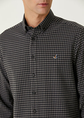 Beymen Club Comfort Fit Anthracite Shirt - 6