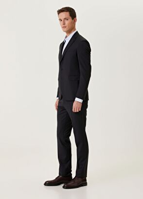 Beymen Club Navy Blue Wool Suit - 4