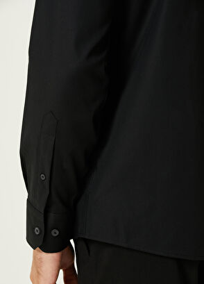 Custom Fit Black Non-Iron Shirt Beymen Club Custom Fit Black Non-Iron Shirt - 7