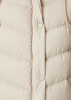 Beymen Club Vizon Kapüşonlu Uzun Mont - 6