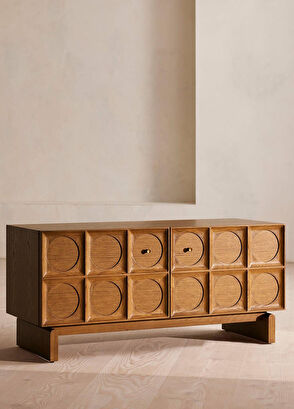 Latanwood Elliot Handmade Wooden Console - 5