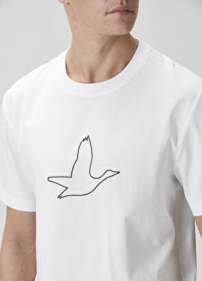 Beymen Club Relaxed Fit White T-Shirt - 6