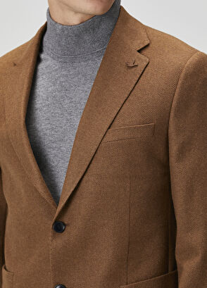 Beymen Club Deve Tüyü Yün Kaşe Ceket - 6