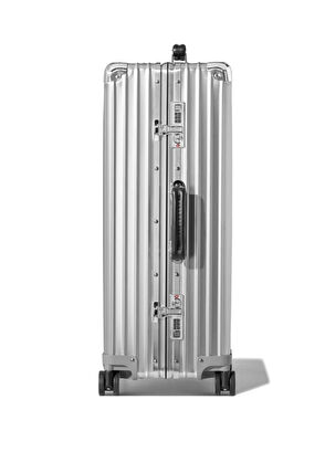 Classic Check-In Medium Silver Bavul - Görsel 5