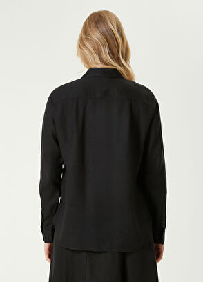 Beymen Club Siyah Keten Gömlek - 6