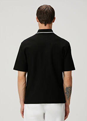 Dolce&Gabbana Black Polo T-Shirt - 4