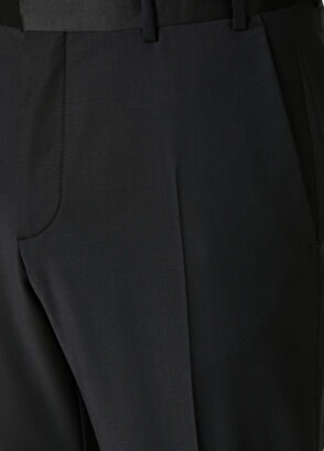 Beymen Club Siyah Yün Kruvaze Smokin - 7