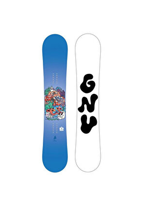 Gnu Recess 2025 B Unisex Kids Snowboard Bindings Set - 4