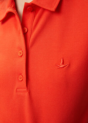 Beymen Club Red Contrast Logo Polo T-shirt - 6