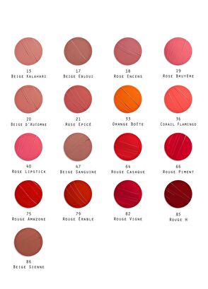 Hermès 82 Rouge Vigne Saten Ruj - 8