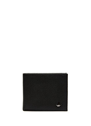 Beymen Club Black Men's Leather Wallet Card Holder Set - 3
